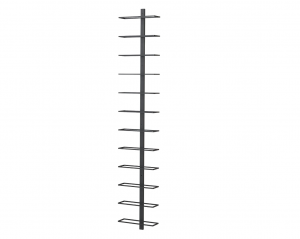 12bottle trent wall wine rack