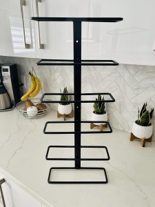 6bottle trent wall wine rack