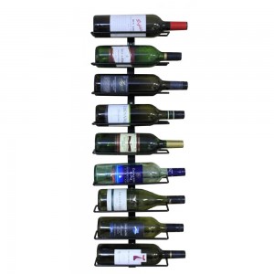 9bottle trent wall wine rack