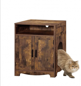 wooden villa Cat Cabinet fit for living room