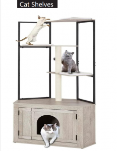 Multifunctional Cat Climbing Shelf